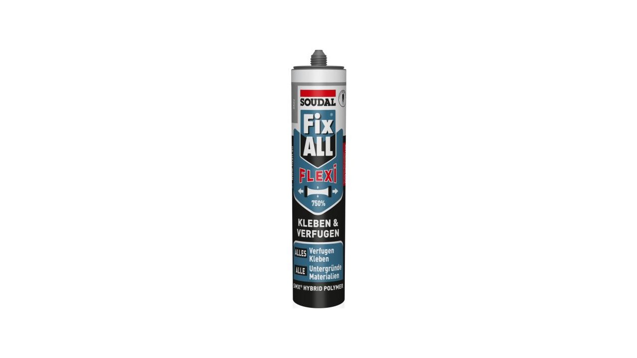 Fix ALL CLASSIC - FLEXI / grau / Kartusche 290ml 105595 SOUDAL