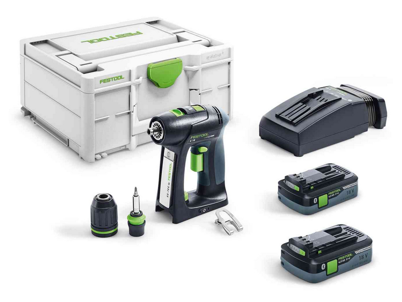 Festool Akku-Bohrschrauber C 18 HPC 4,0 I-Plus