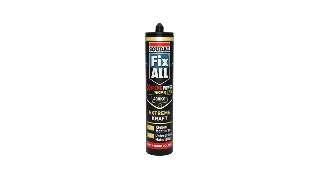 FIX ALL - X-treme / Kartusche 290ml / weiß 128168 SOUDAL