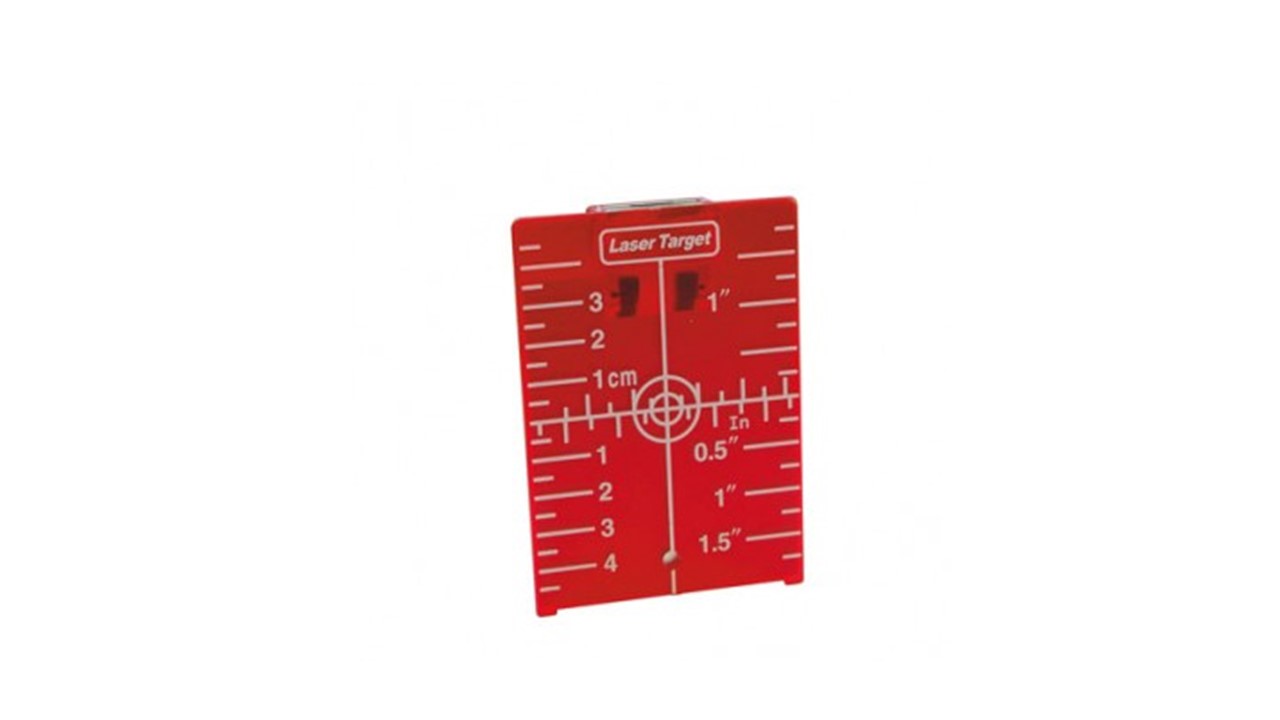 Zieltafel für Laser