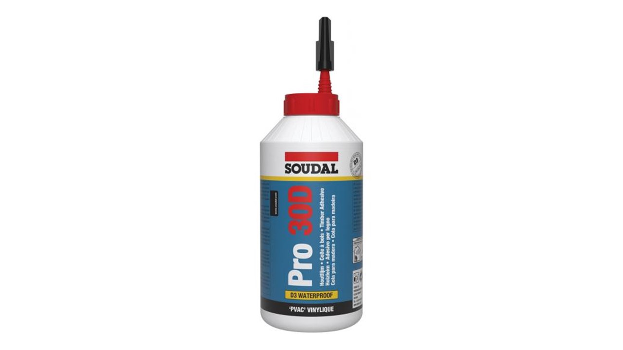 Holzleim PRO 30D/wasserfest 3D/DIN EN204 108769 SOUDAL