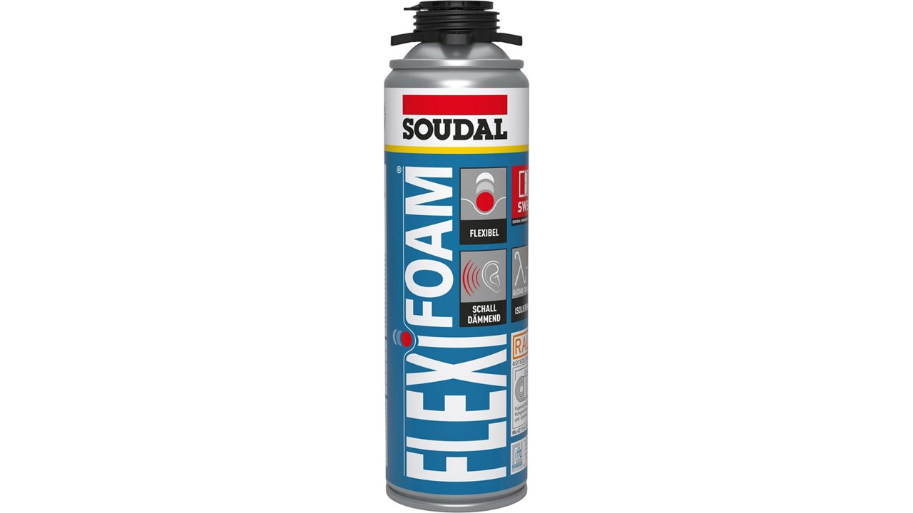 1K- Profi-Pistolenschaum 500 ml - Flexifoam 144377 SOUDAL