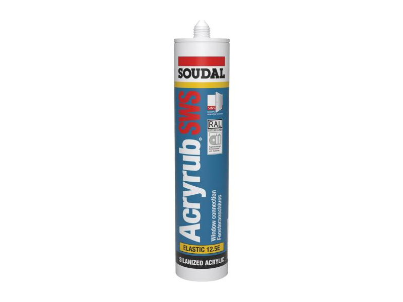 Acryrub SWS - weiß -  RAL - EC1 124483 SOUDAL