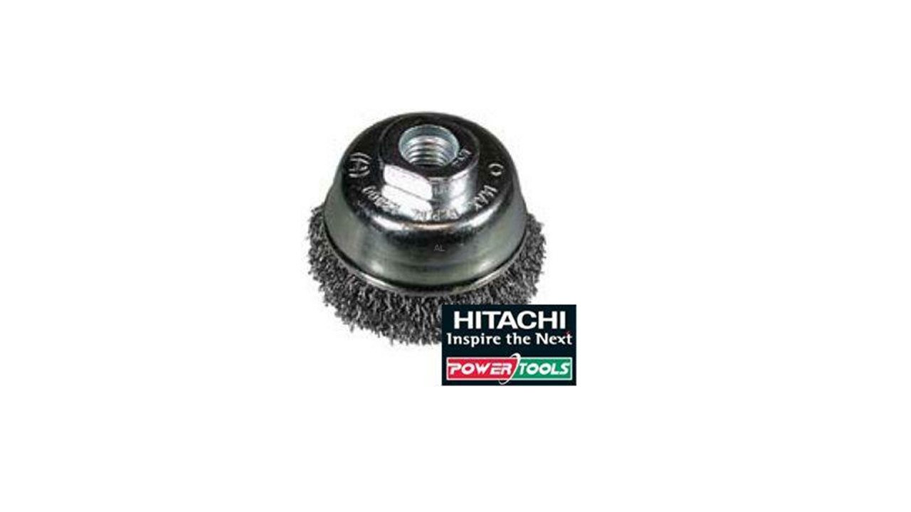 Topfbürste 80 x 25 x M14 / Stahl 7751307 HiKOKI