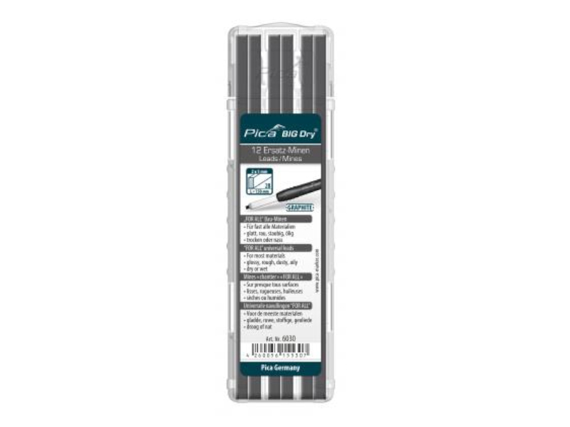 Pica BIG Dry Ersatz-Minen - 6030 - Graphite
