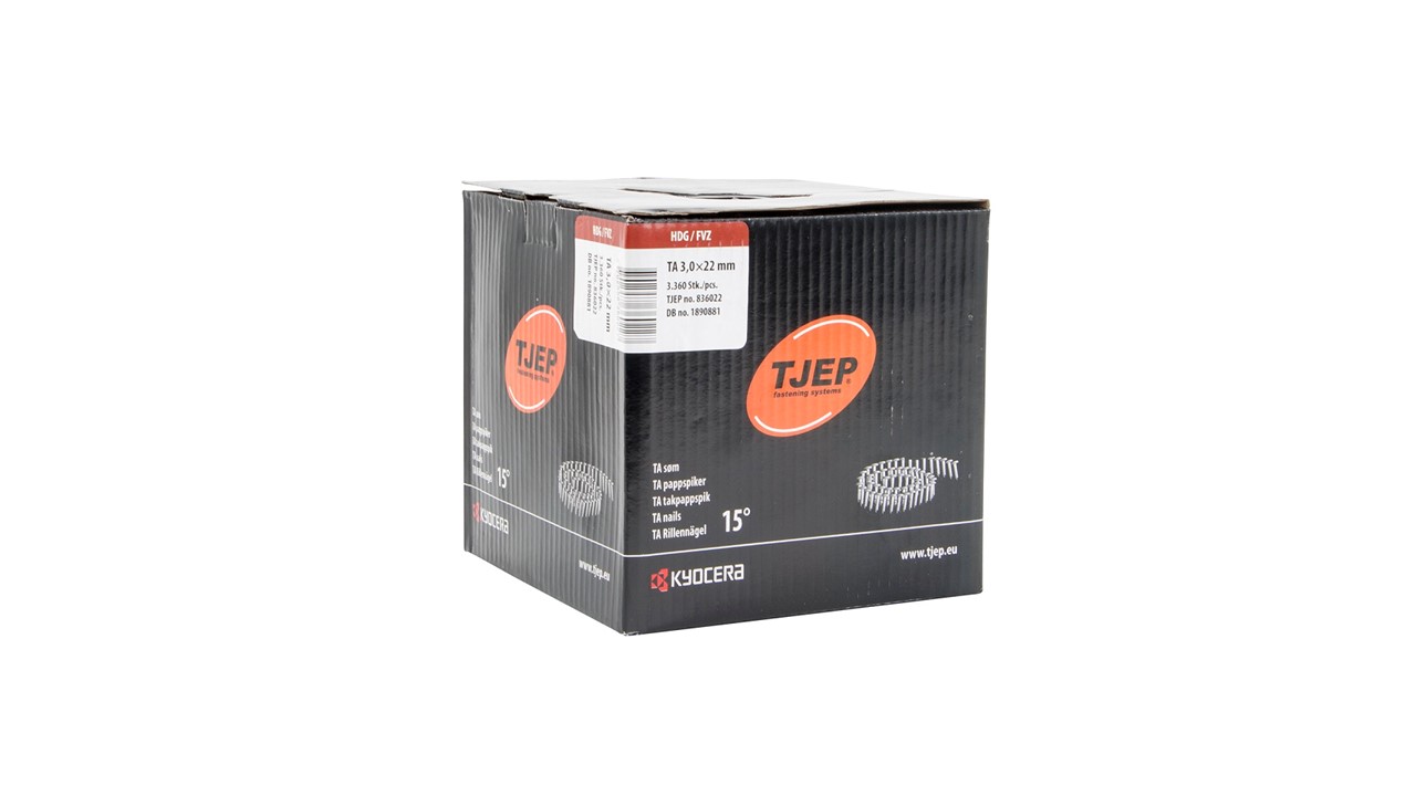 Dachpappnagel Typ DPN 3,1 x 22 VZI 836022 TJEP