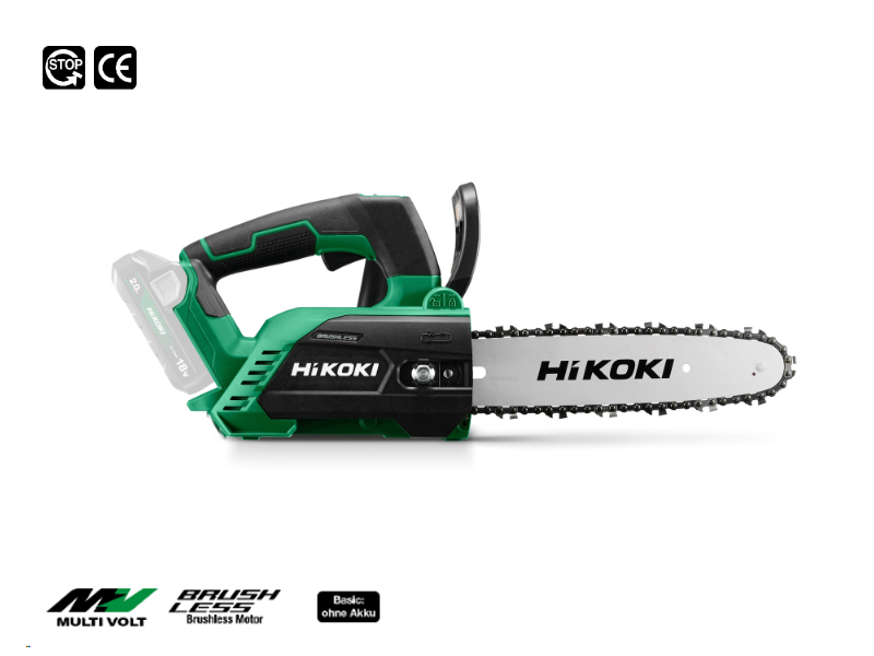 HIKOKI CS1825DC Akku Kettensäge  CS1825DCW4Z HiKOKI