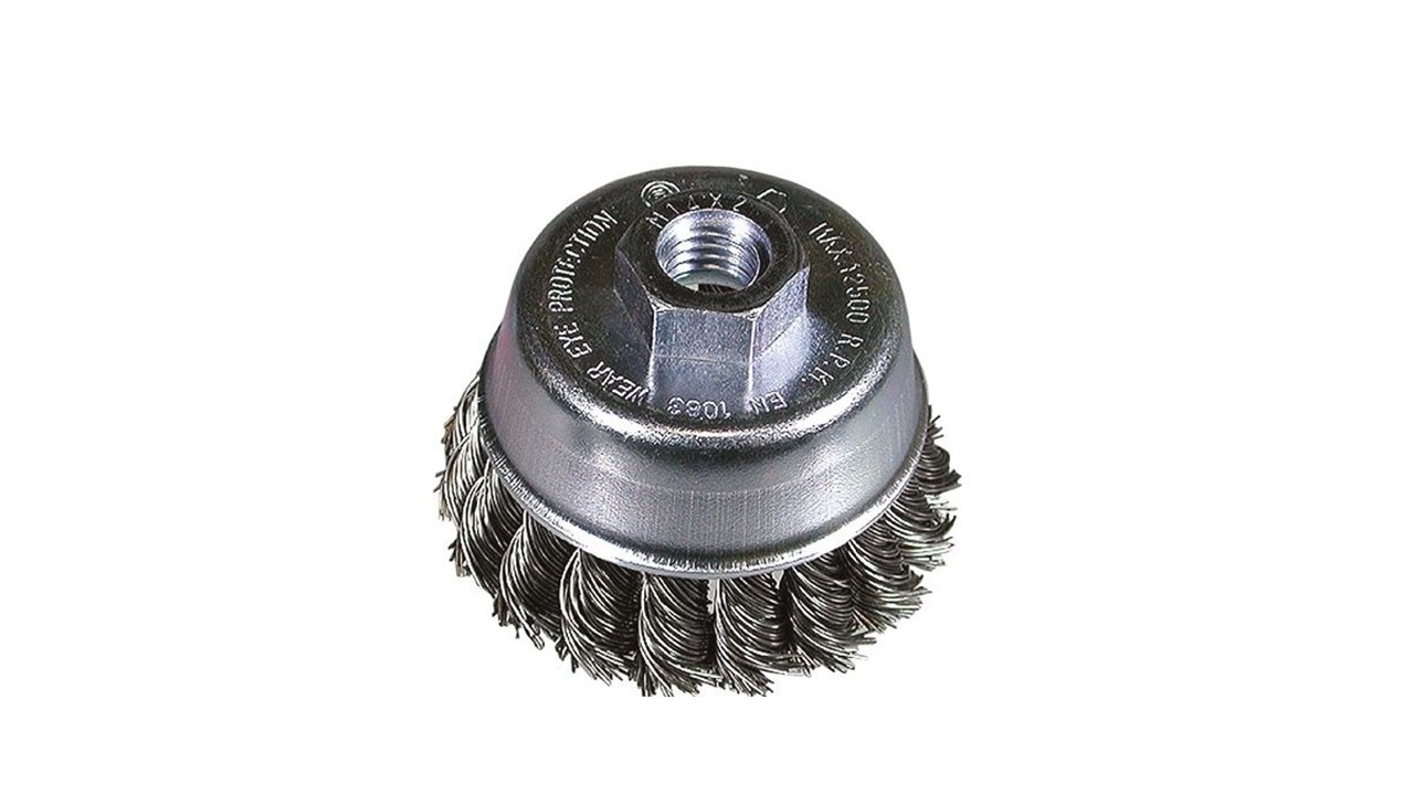 Topfbürste 100x 25 x M14 / Stahl 751308 HiKOKI