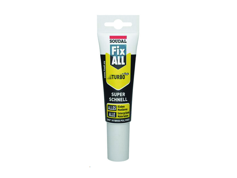 FIX ALL - TURBO / Polymer weiß / Tube 125ml 131101 SOUDAL