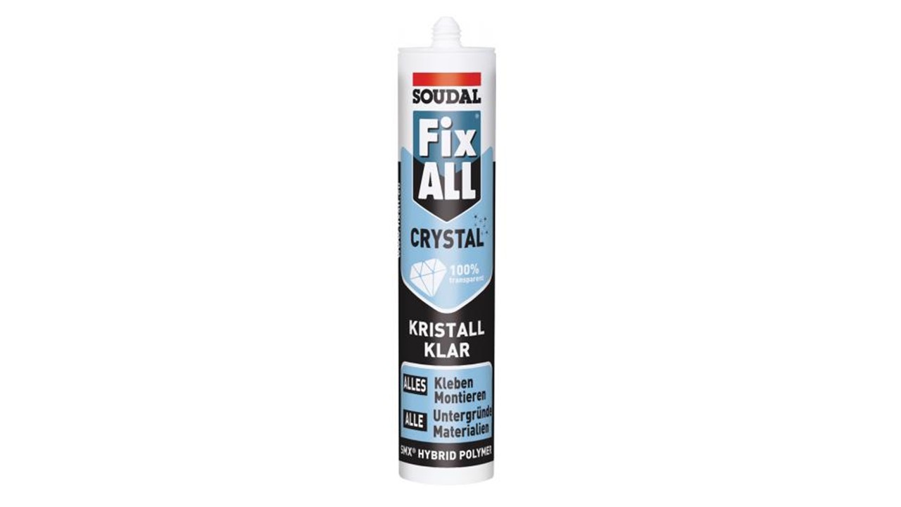 FIX ALL / Polymer KRISTALL / Kartusche 290ml 111104 SOUDAL