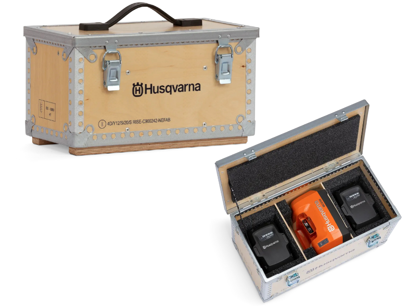 Husqvarna - Akku-Box - KISTE Plywood BLi