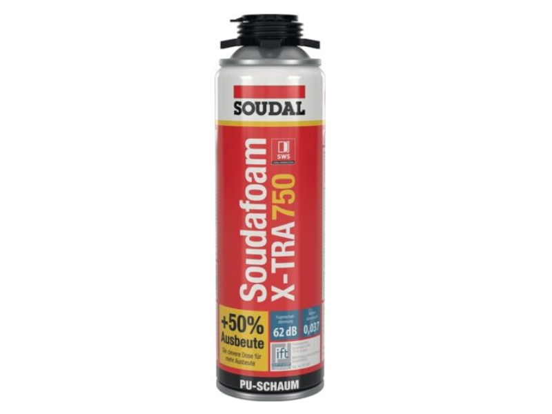 1K- Pistolenschaum  X-TRA 500 ml - B2 - SWS 114495 SOUDAL