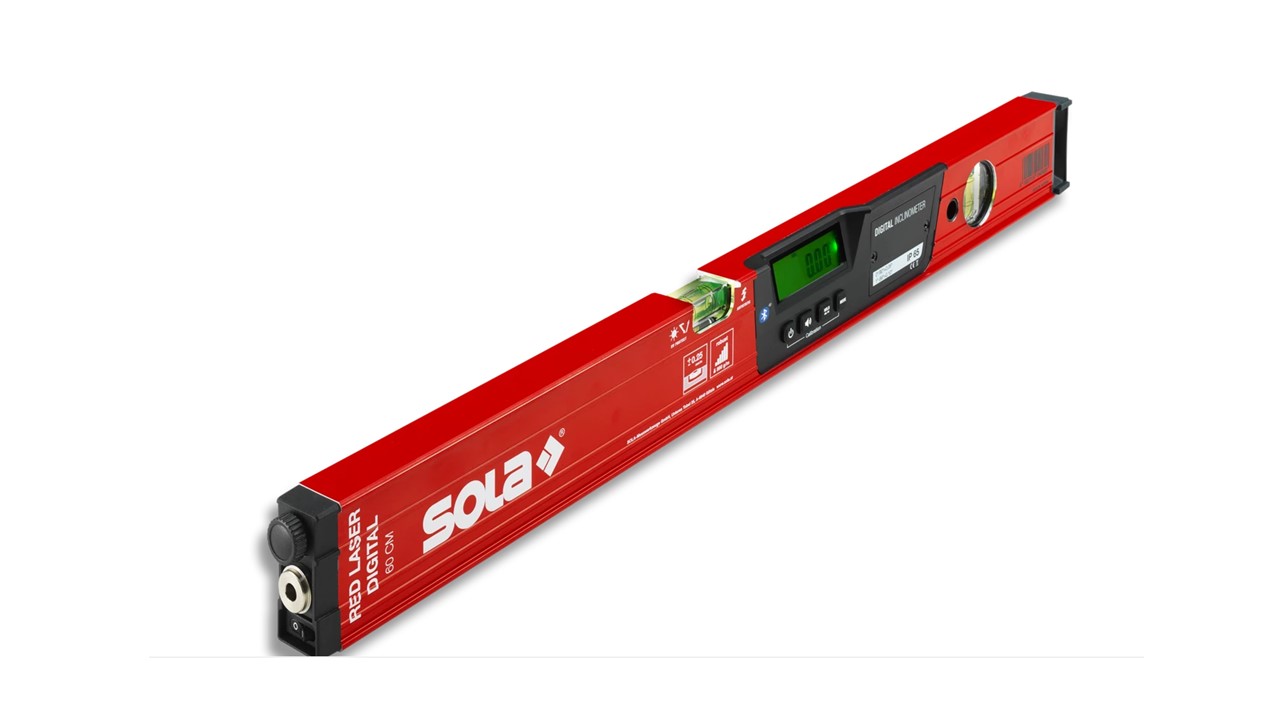 Profi Laserwasserwaage RED 60 laser digital